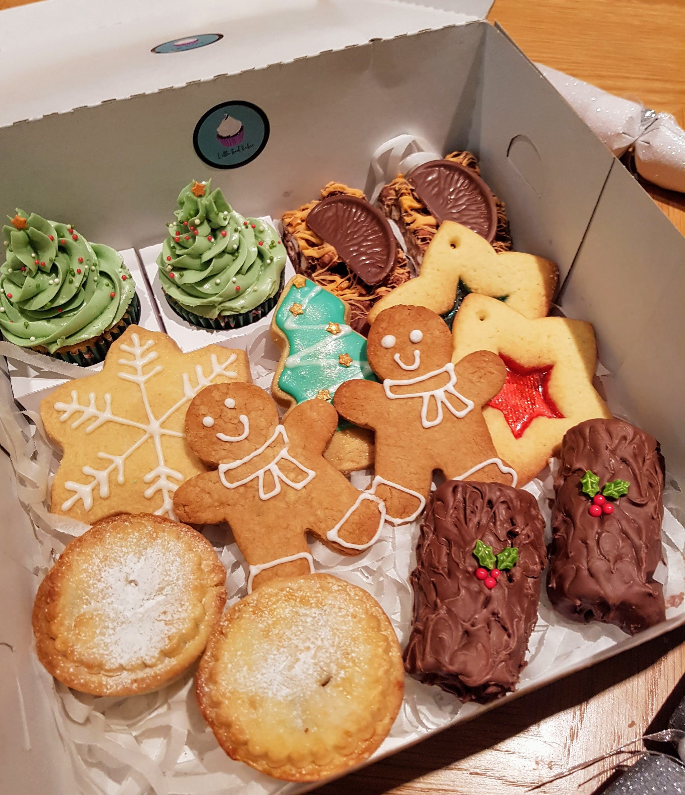 homemade christmas selection box